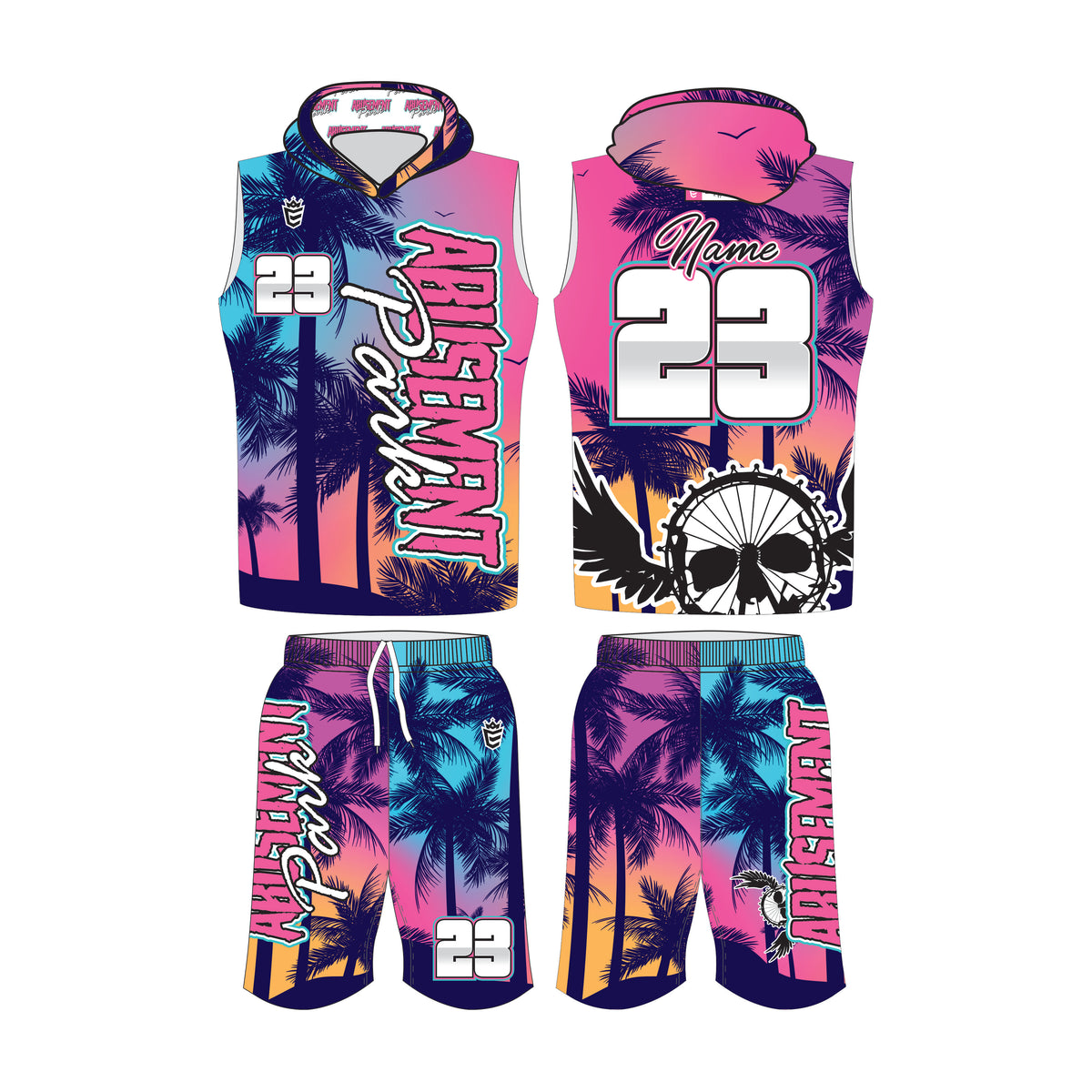 CUSTOM FLAG FOOTBALL UNIFORMS | ABUSEMENT PARK