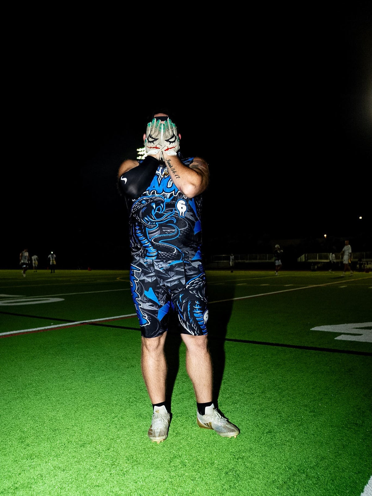 BLUE VENOM | CUSTOM FLAG FOOTBALL UNIFORMS