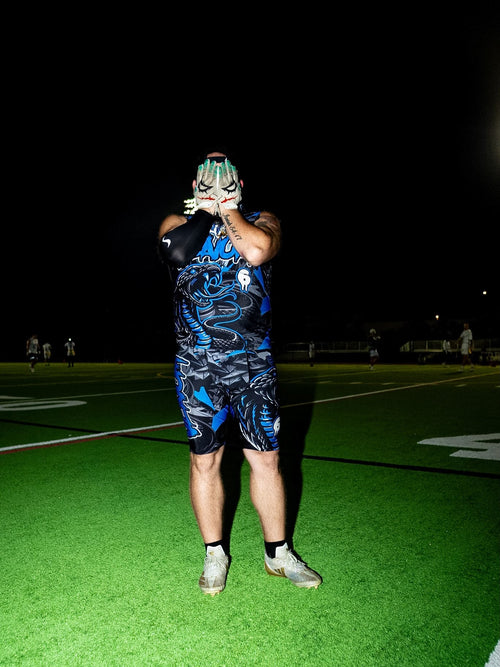 BLUE VENOM | CUSTOM FLAG FOOTBALL UNIFORMS