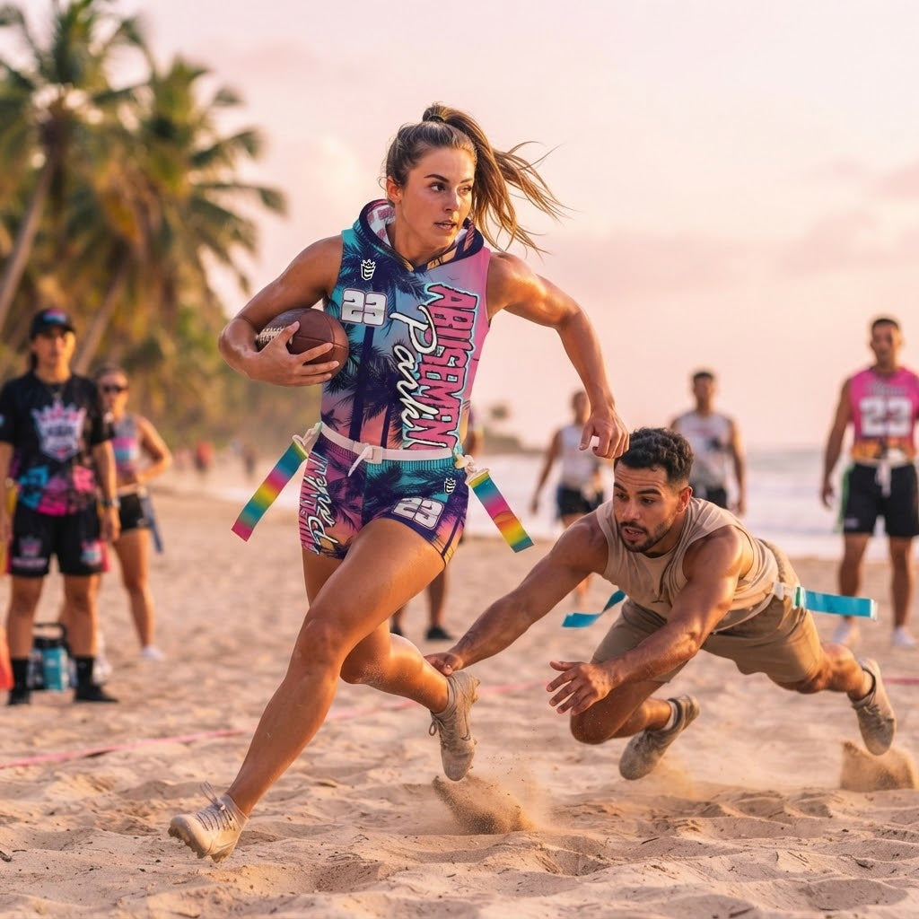 CUSTOM FLAG FOOTBALL UNIFORMS | ABUSEMENT PARK
