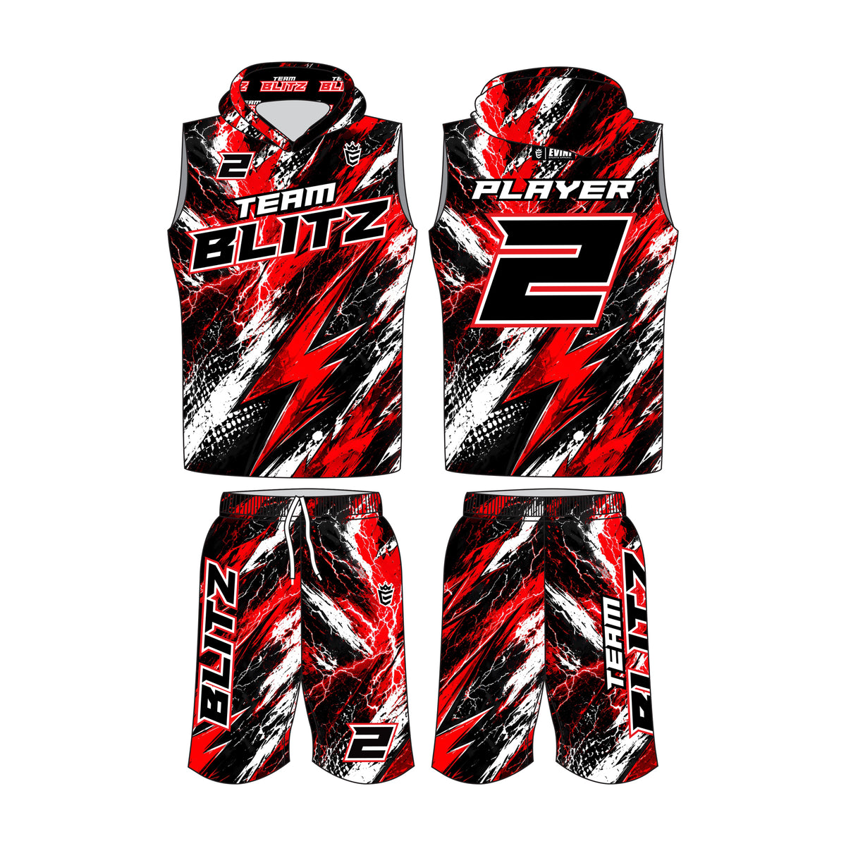 TEAM BLITZ | CUSTOM FLAG FOOTBALL UNIFORMS