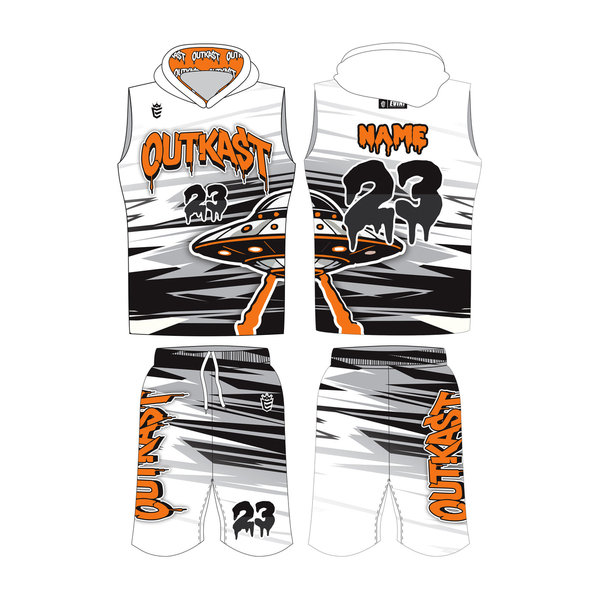 OUTKAST | CUSTOM FLAG FOOTBALL UNIFORMS